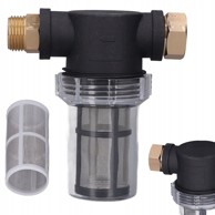 ROSFIX Filter za vodu 3/4" F – 3/4" M, 40 mikrona, metalna mrežica, max 10 bar